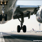 Airplane landing takeoff airport