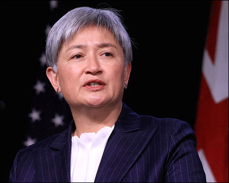 Australian Foreign Minister Penny Wong Aug 6, 2024