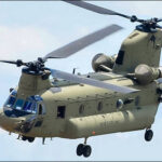 U.S. Army Boeing CH-47F Chinook helicopter, 2017