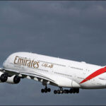 Emirates airline airplane UAE 2025