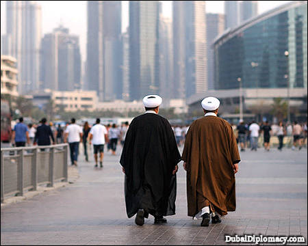 Iranian men shiite imams Dubai UAE 2026 DubaiDiplomacy.com