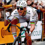 Slovenian cyclist Tadej Pogačar of UAE Team Emirates-XRG won the Milano-Sanremo cycling race in Italy