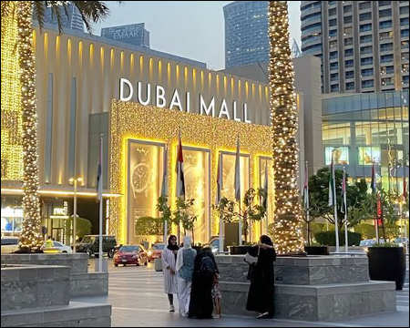 Dubai Mall shopping luxury UAE