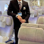 Emirates airline flight attendant cabin crew