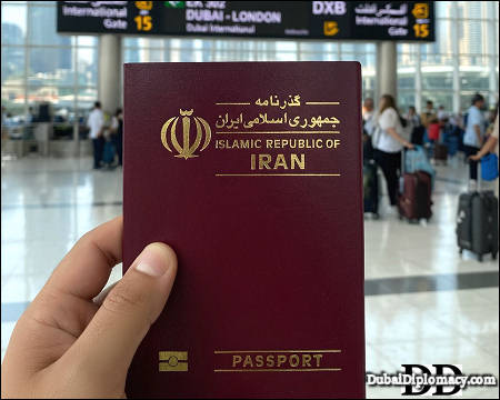 Iranian passport Dubai airport 2026 DubaiDiplomacy com
