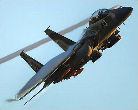 Israel F15 warplane fighter jet June 29 2023