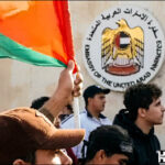 Dozens of protesters tried to storm the UAE embassy in Damascus, Syria, on April 3, 2026