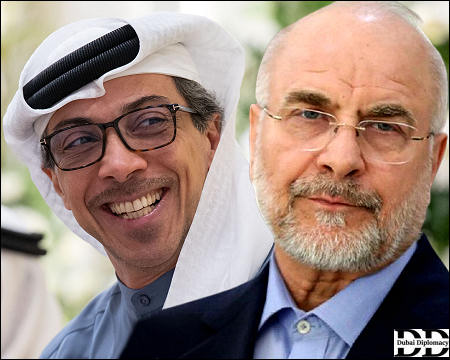 Mansour bin Zayed and Mohammad Baqer ⁠Qalibaf