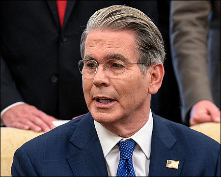 US Secretary Treasury Scott Bessent July 22, 2025 cc White House