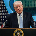 US president Donald Trump April 6, 2026