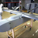 Worker Ukrainian combat drone Fire Point secret factory 2025