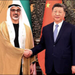 Xi Jinping with Khaled bin Mohamed bin Zayed Al Nahyan