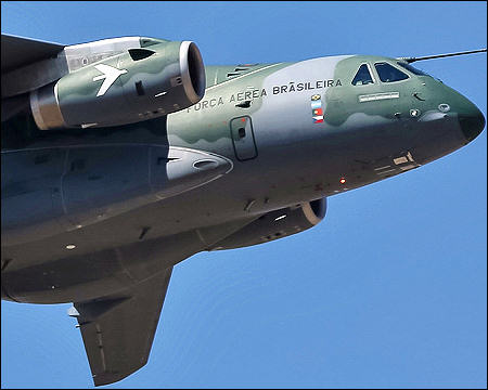 Brazil's Embraer C-390 military aircraft 2018