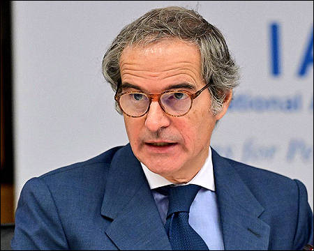 IAEA Director General Rafael Mariano Grossi 2025