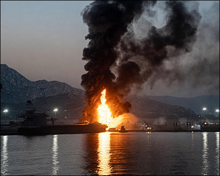 Iran drone attacks Fujairah, UAE, May 4, 2026