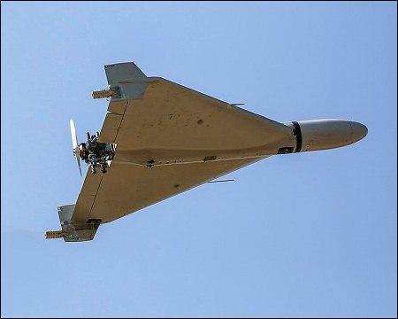 Iranian Shahed kamikaze suicide drone