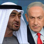 Benjamin Netanyahu and Sheikh Mohamed bin Zayed Al Nahyanu