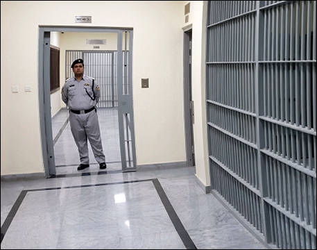 Jail prison Sharjah Al Ramsa area UAE 2017