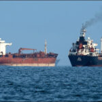 Oil tankers ships Strait Hormuz Khor Fakkan UAE Mar 11, 2026
