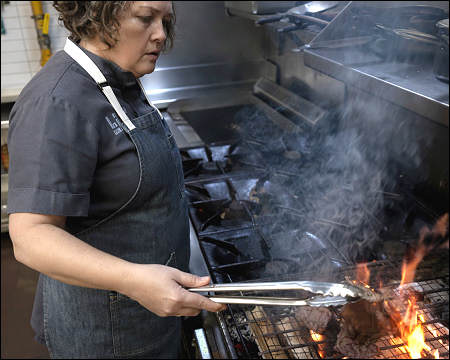 Chef and co-founder of Lila Molino restaurant, Shaw Lash, Dubai UAE April 28, 2026