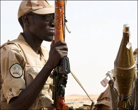 Militants Rapid Support Forces RSF Sudan 2019 ap