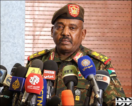Sudanese Armed Forces SAF spokesman Brigadier General Asim Abdelwahab, May 4, 2026