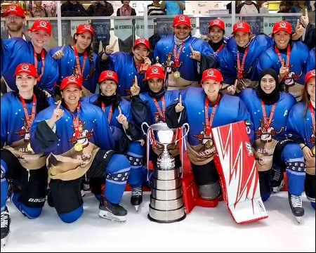 UAE's Al Dhabi wins women's Mega Ice Hockey 5 in Hong Kong, May 9, 2026