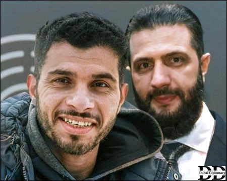 Jasem al Shamsi and Ahmed al-Sharaa