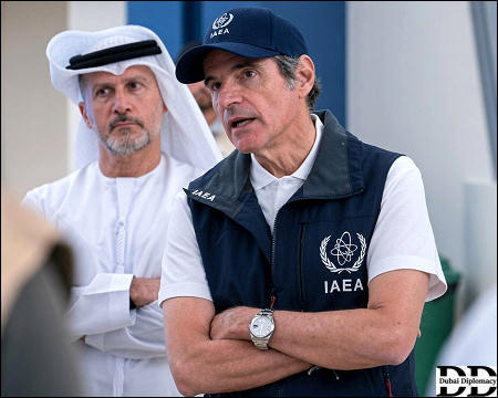 IAEA chief Rafael Grossi at Barakah Nuclear Power Plant UAE June 2, 2026