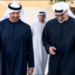 Sheikh Mohamed bin Zayed Al Nahyan with son son Khaled bin Mohamed bin Zayed Al Nahyan