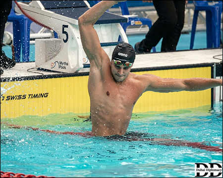 UAE swimmer Hussein Shawky wins gold Bangkok July 21, 2026
