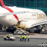 Emirates plane Dubai airport DXB UAE 2025 DubaiDiplomacy.com