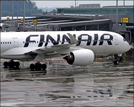 Finnair Finland airplane airline aircraft