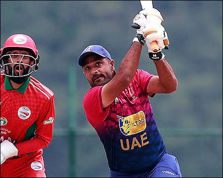 UAE Pakistani cricketer Asif Khan