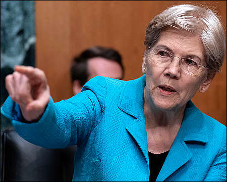 US Senator Elizabeth Warren D-MA Massachusetts July 15, 2026