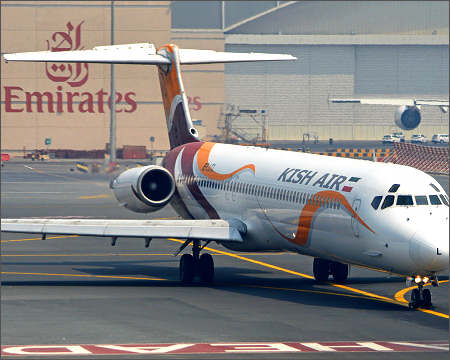 Iranian Kish Air McDonnell Douglas Sep 17 2015