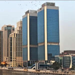 National Bank of Egypt NBE twin towers headquarters Cairo 2020
