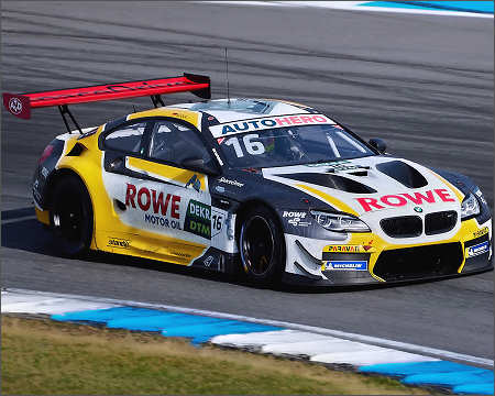 Sport car race BMW