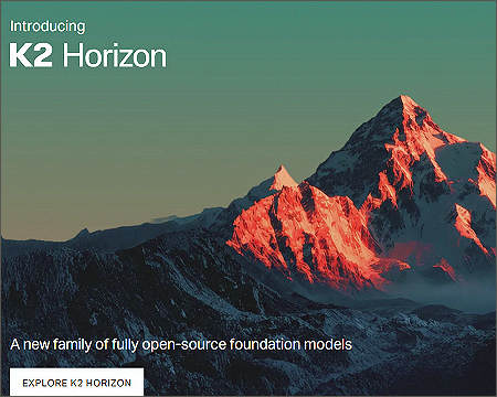 UAE AI institute releases open-source models with code and data, called K2 Horizon