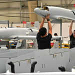 UAE’s EDGE military drone manufacturing facility, Abu Dhabi, UAE
