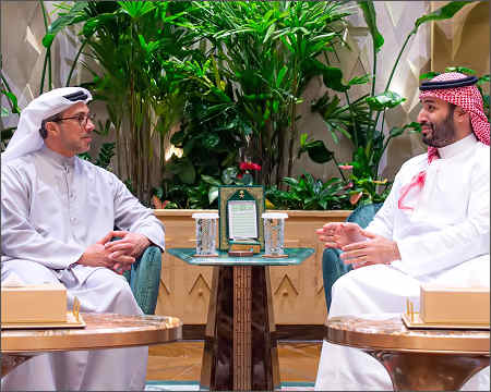 UAE vice president makes first Saudi Arabia visit since rift