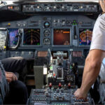 Airplane cockpit pilots aircraft 2025