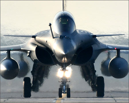 French Dassault Rafale fighter jet